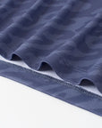 Elevation Polo Tiger Stripe Steel Blue - Blue