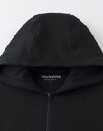 Atlas Full Zip Hoodie Black Hood