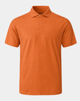 Elevation Peach Houndstooth Polo