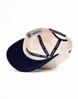 Rookie Division Cream Navy Cord Brim Fade Hat
