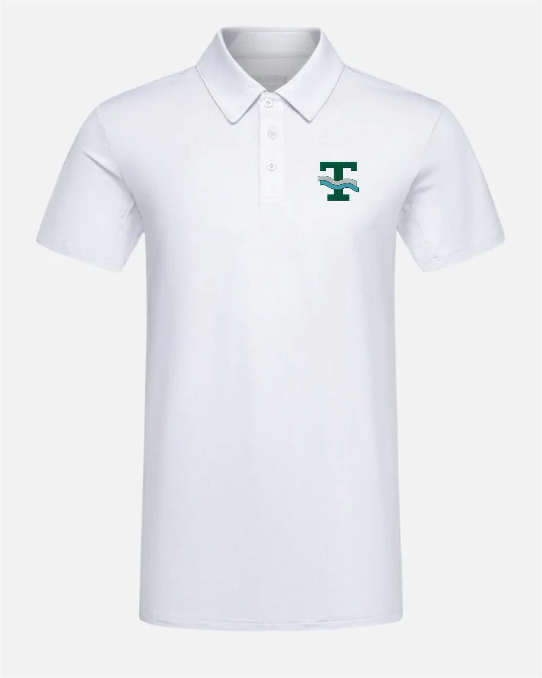 Tulane Crest 2.0 Polo Light Grey