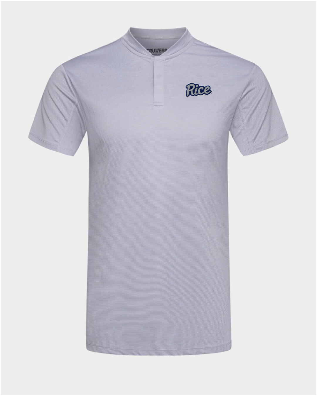 Rice Pinnacle 2.0 Polo Light Grey