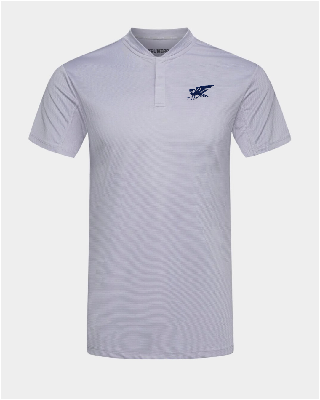 Rice Pinnacle 2.0 Polo Light Grey