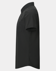 Phenom Classic Black Short Sleeve Dress Shirt - Black