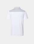 Crest 1.0 White & Grey Polo