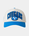 BYU Fade Hat Cougars Y Creme and Royal