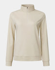 Vista Womens Q-Zip Light Grey - Light Grey