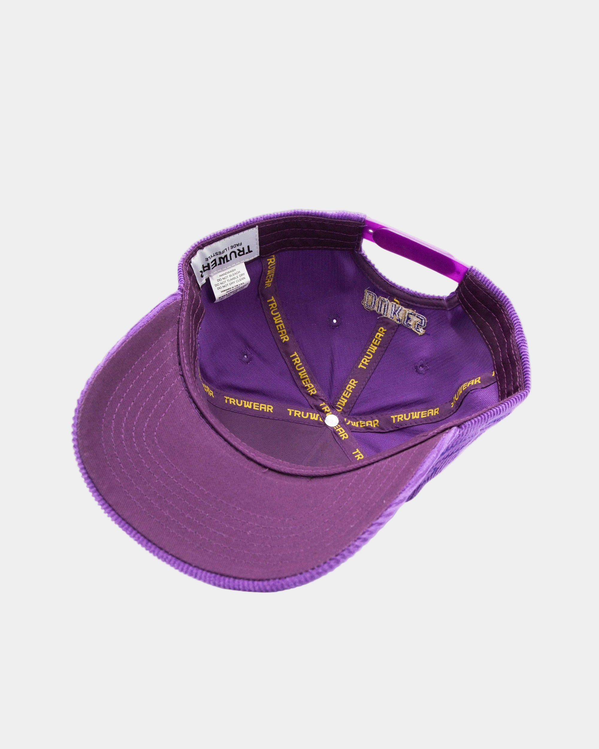 JMU Duke Dog Purple Full Cord Brim Hat