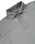 Elevation Light Grey Houndstooth Polo
