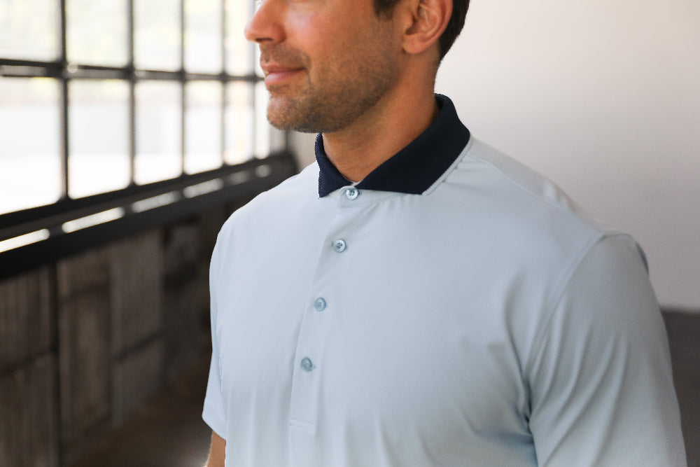 Monarch Polo Powder Blue - Blue