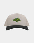 North Dakota State Cream Black Cord Brim Fade Hat