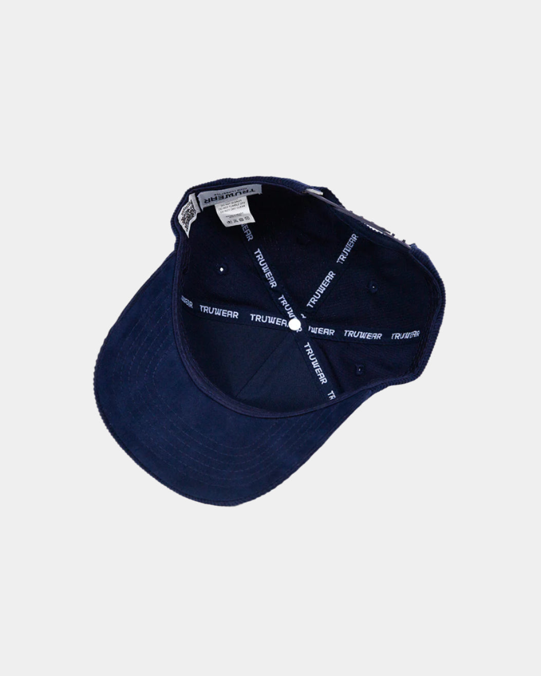 Navy Full Cord Fade Hat - Navy
