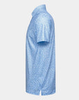 Elevation Palm Polo Aegean Blue - Palm