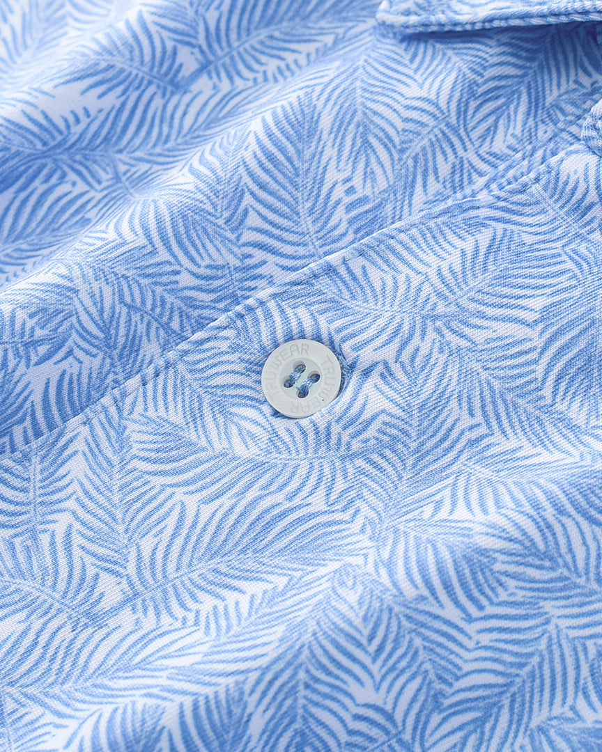 Elevation Palm Polo Aegean Blue