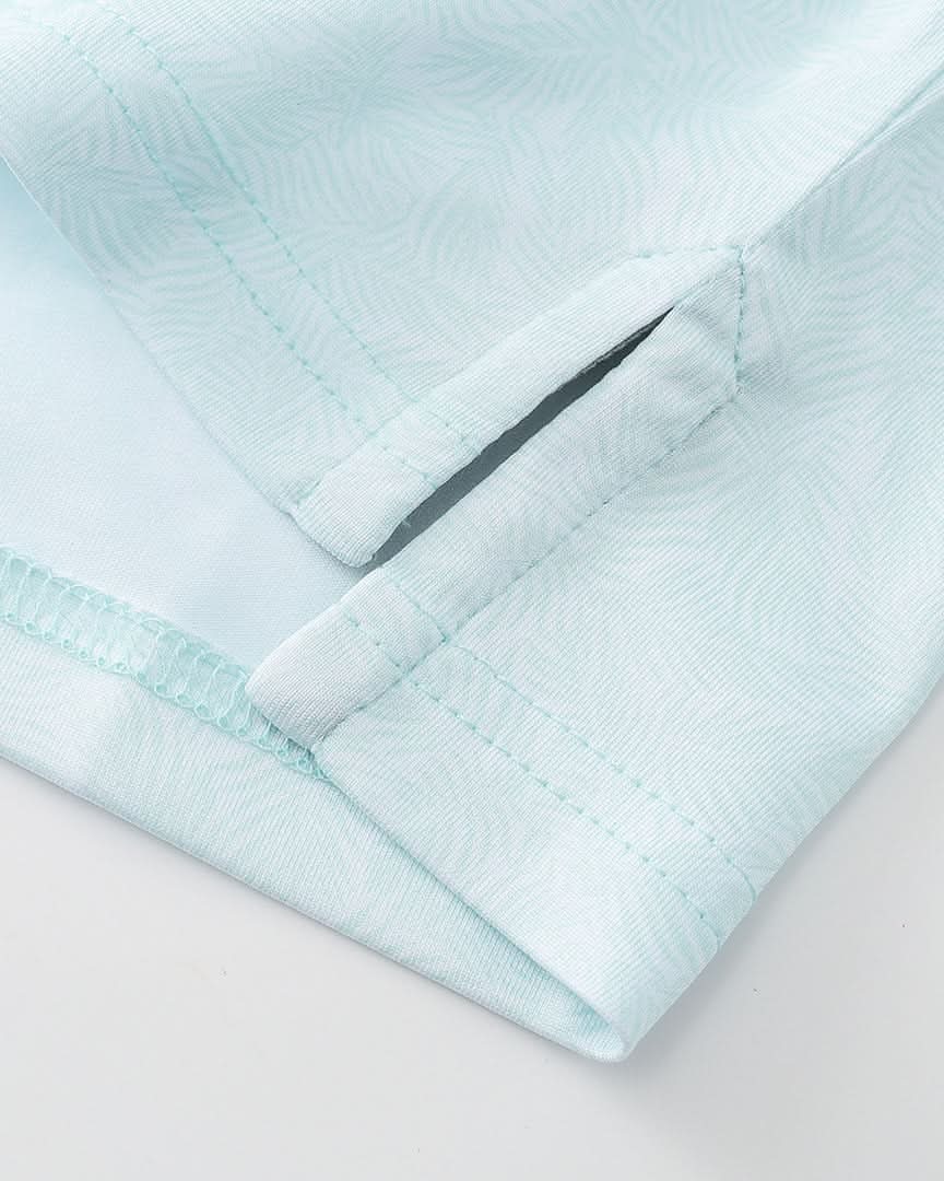 Elevation Palm Polo Sea Glass - Sea Glass