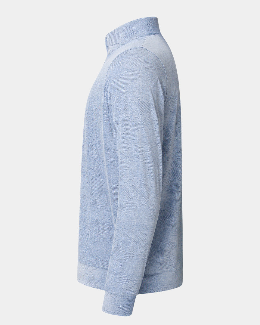 Swell Q-Zip Steel Blue - Blue