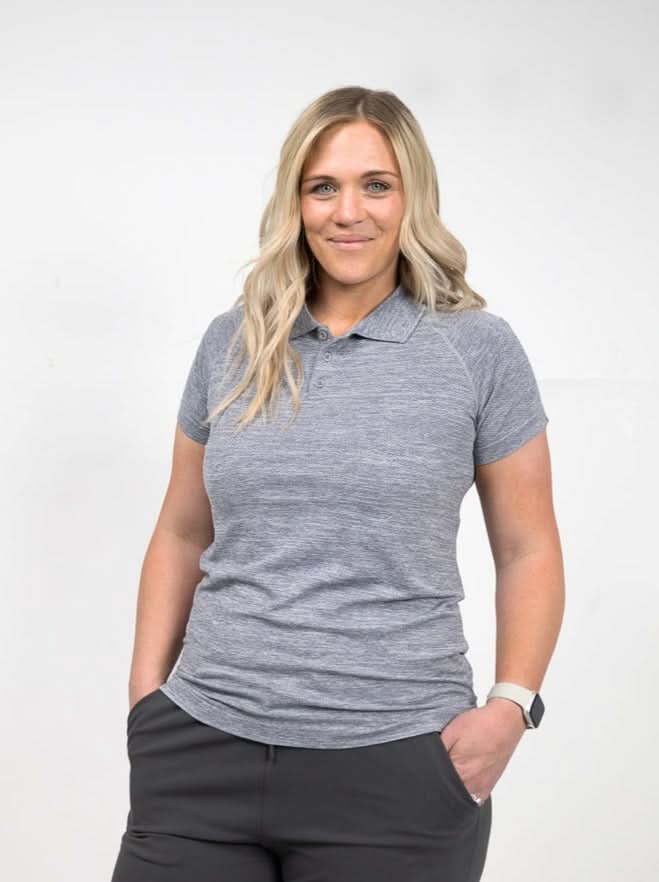 Women's Rise Polo Grey - Grey