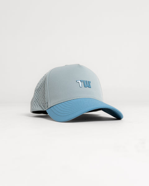 Limited Edition Aqua and Powder Blue Eagle Hat