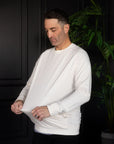 Meridian Ecru Crewneck - Ecru