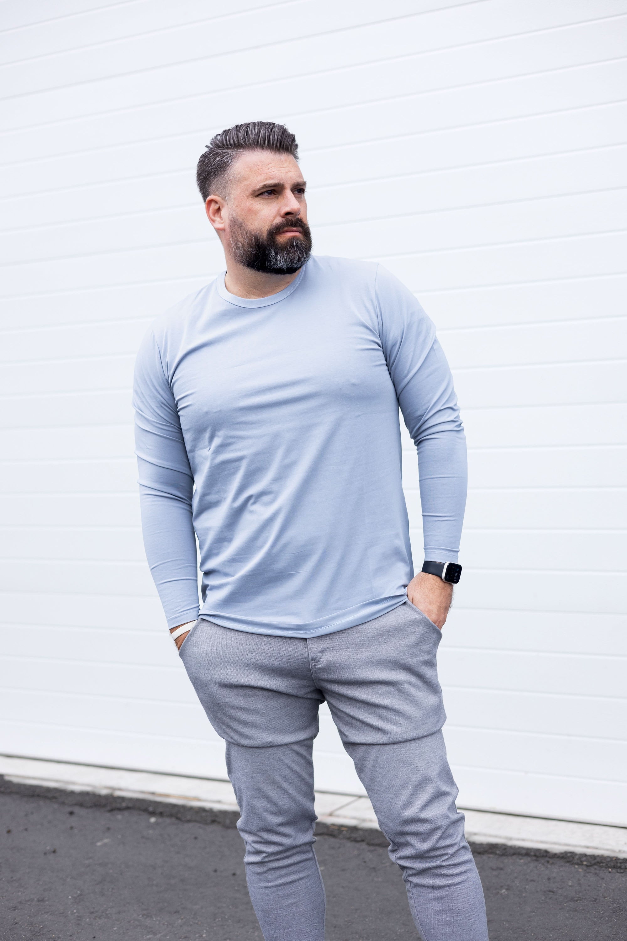 Spectacle 2.0 Pale Blue Long Sleeve - Blue