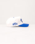 BYU Fade Hat White Royal Blue