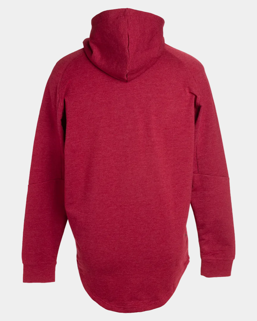 Scuba Heather Maroon Hoodie - Heather