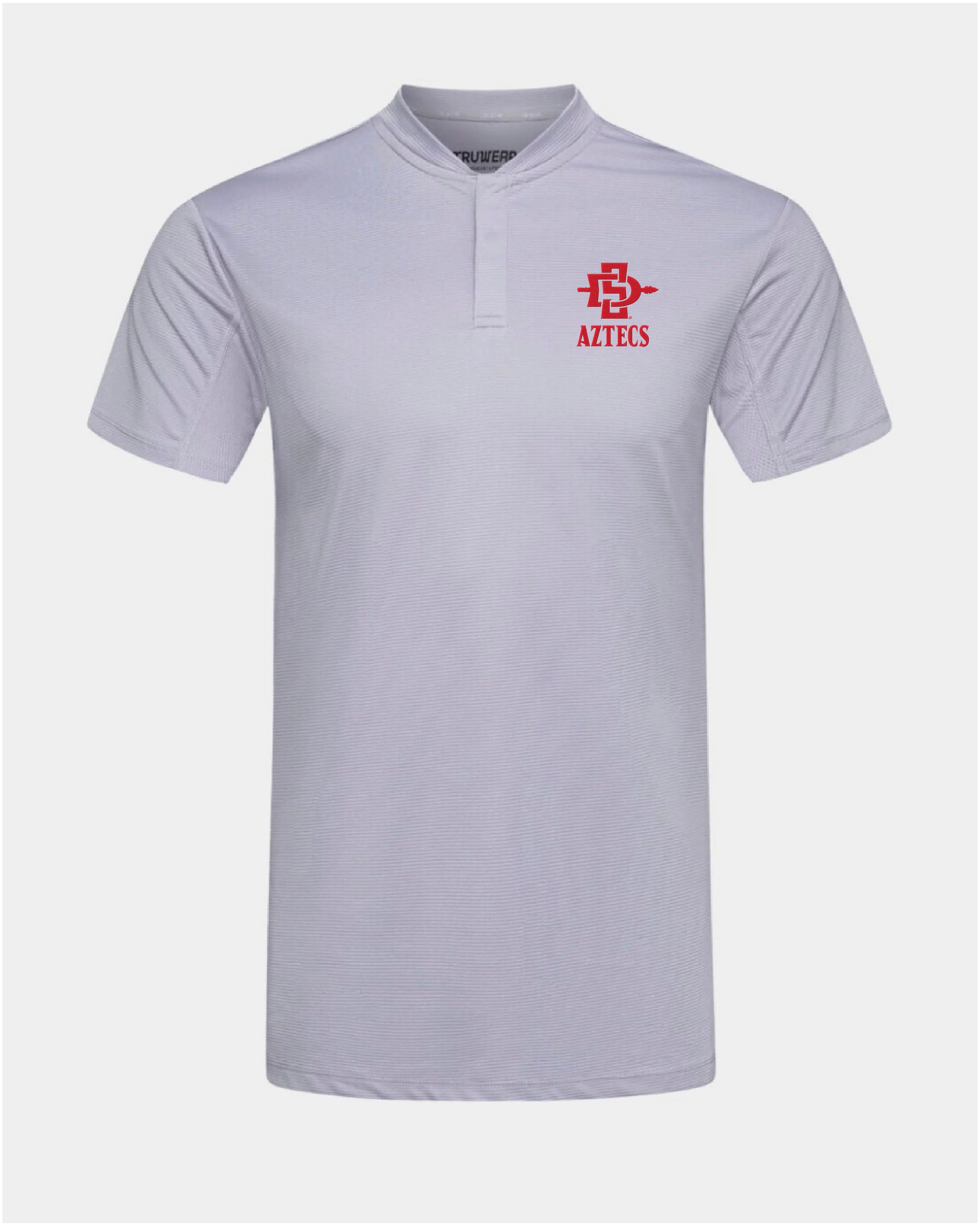 SDSU Pinnacle 2.0 Polo Light Grey