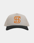 Sam Houston Cream Black Cord Brim Fade Hat