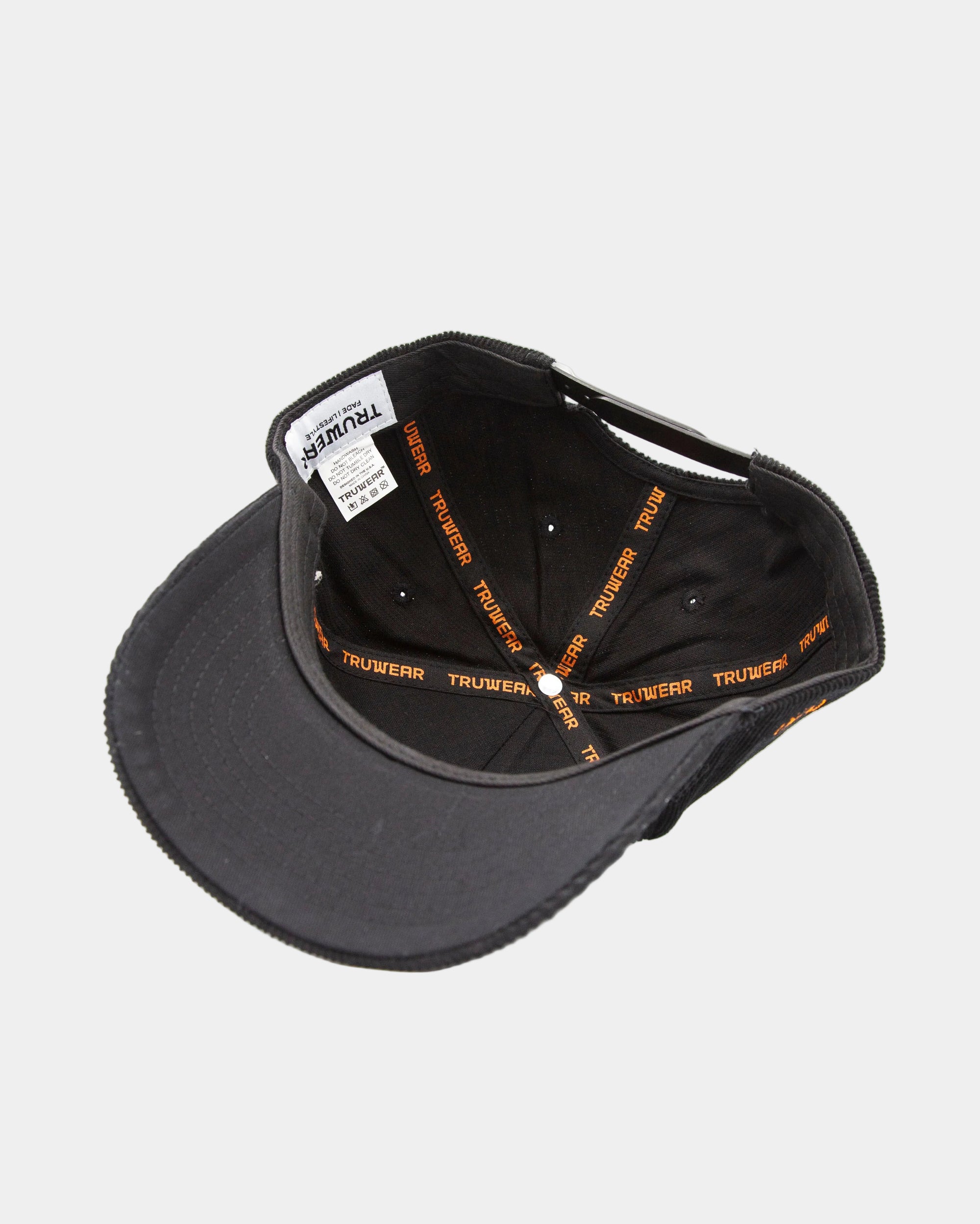 Sam Houston Black Full Cord Fade Hat
