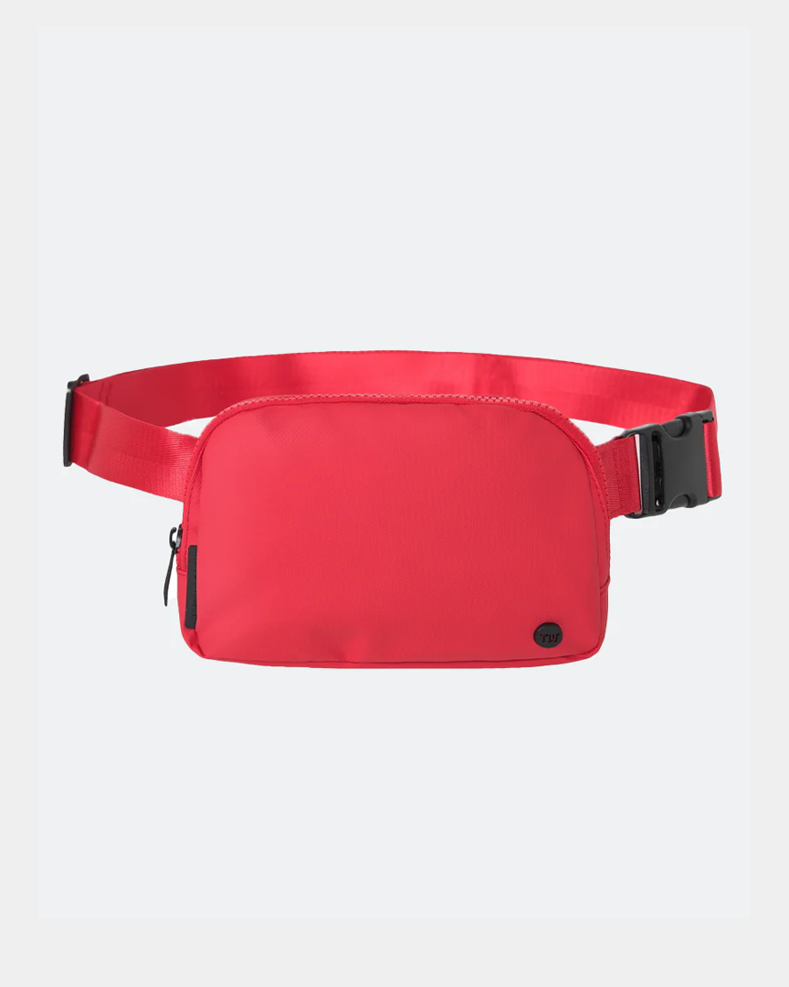Static Crimson Red Crossbody - Crimson