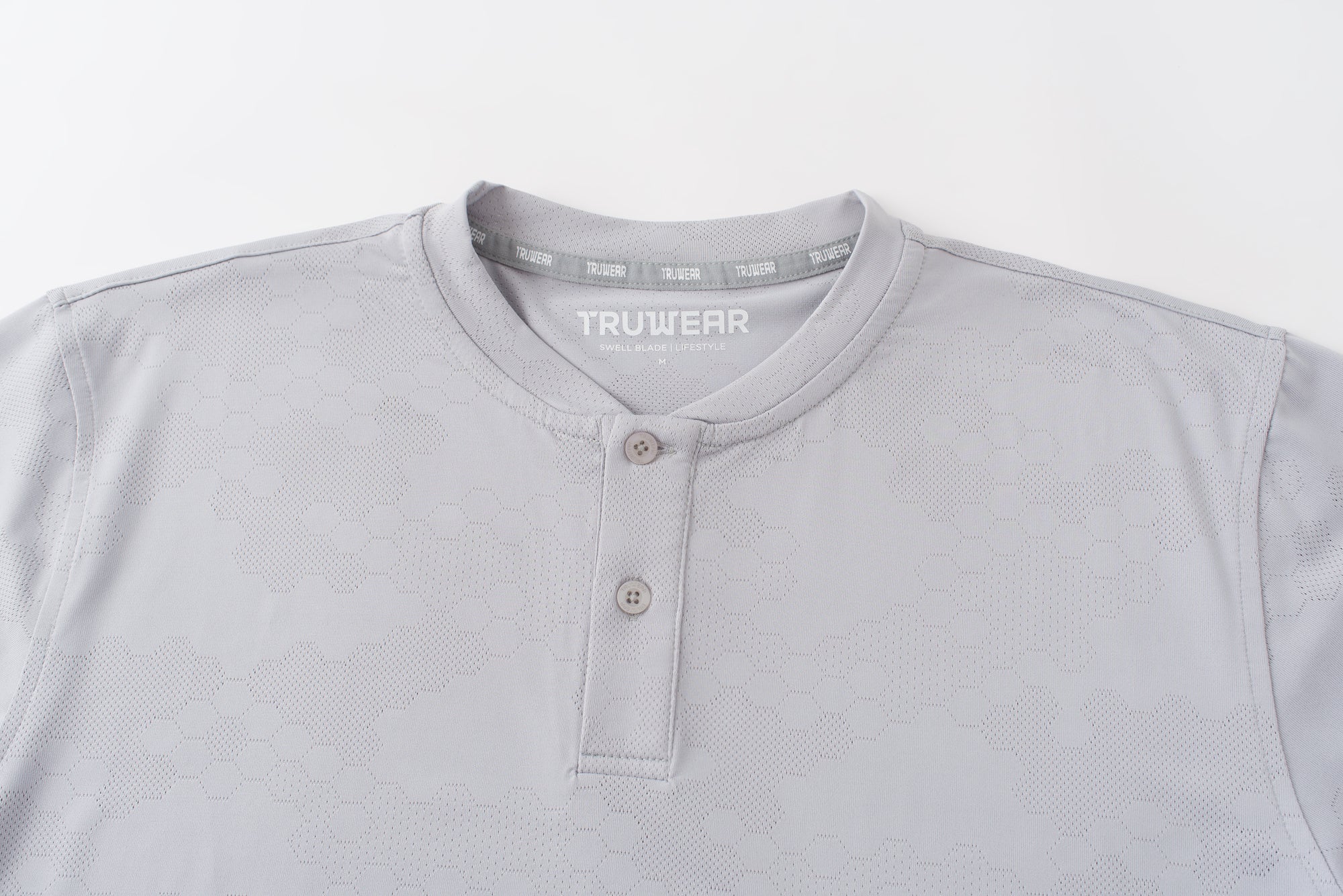 Swell Blade Polo Light Grey - Grey