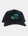 Tulane Black Full Cord Fade Hat