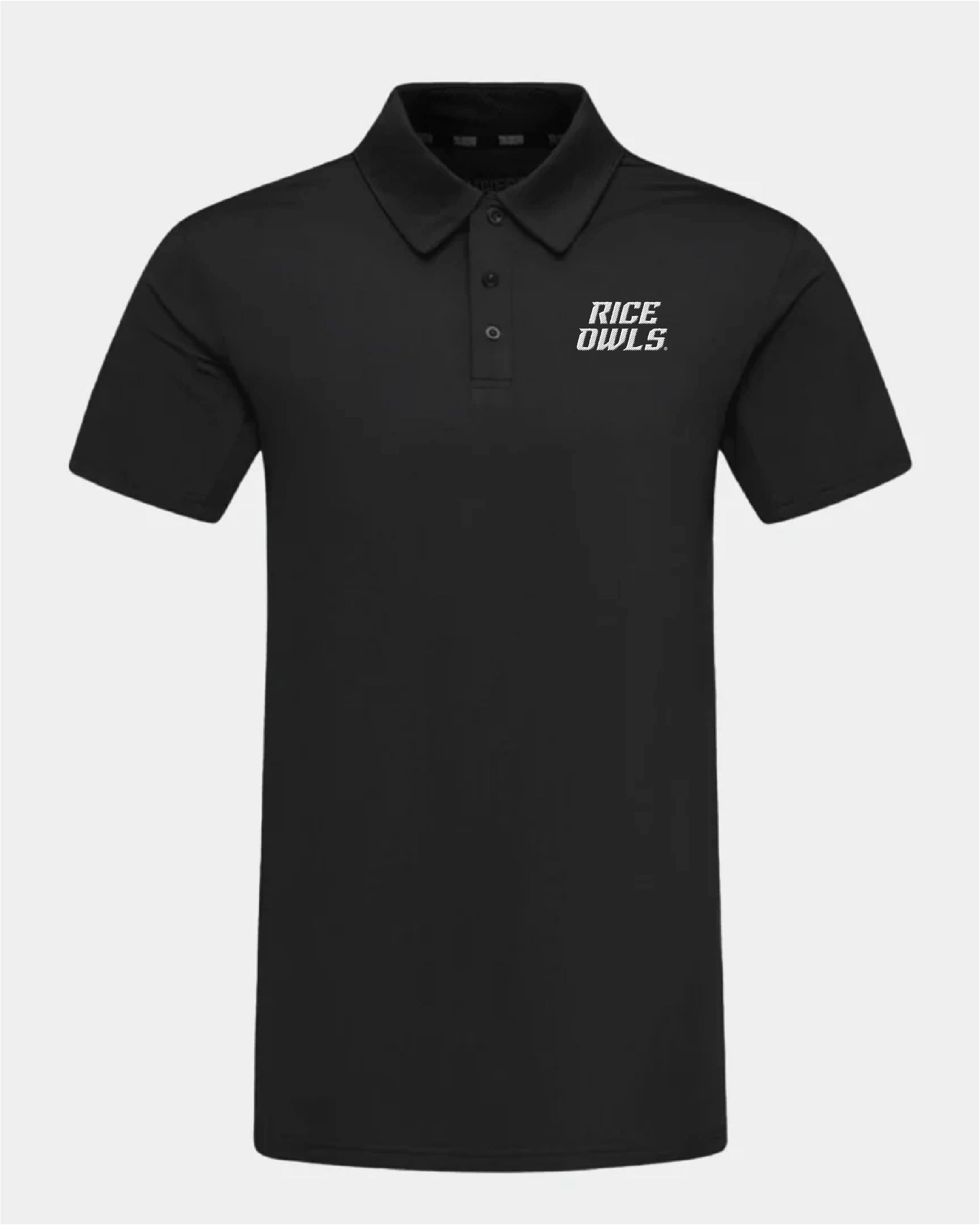 Rice Crest 2.0 Black Polo
