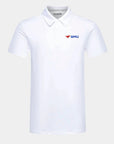 SMU Crest 2.0 Polo White