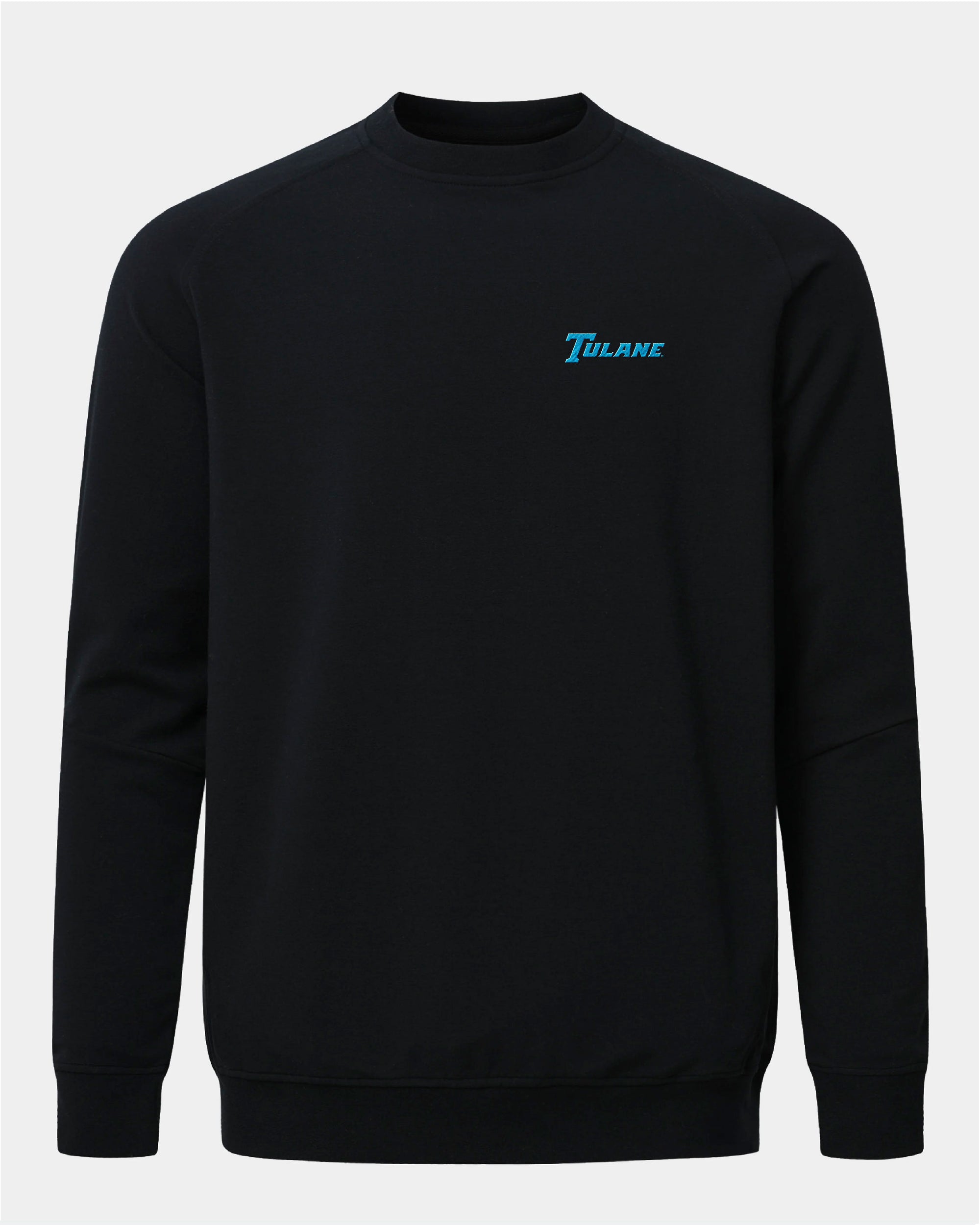 Tulane Meridian Black Crewneck