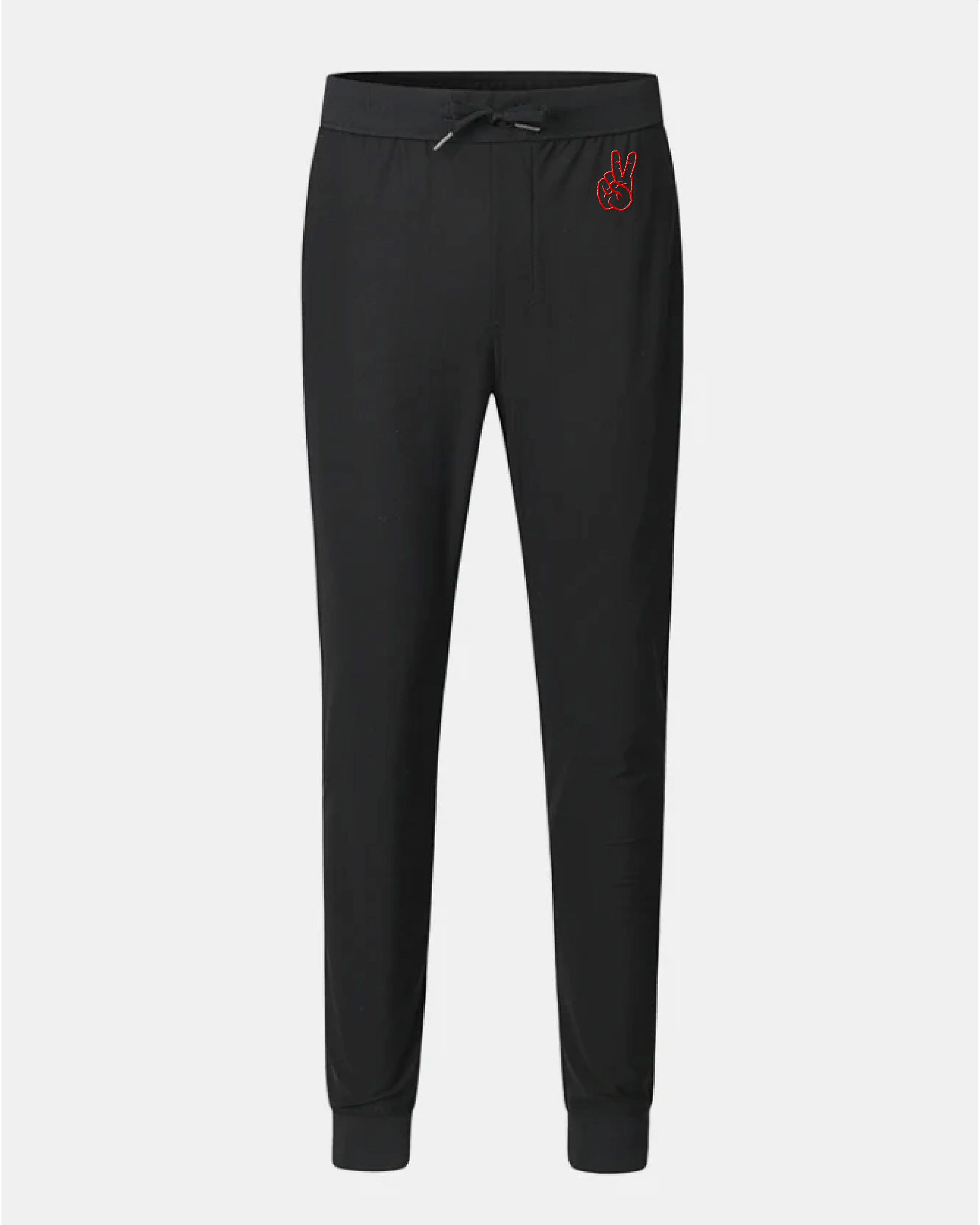 SMU Peak Black Joggers
