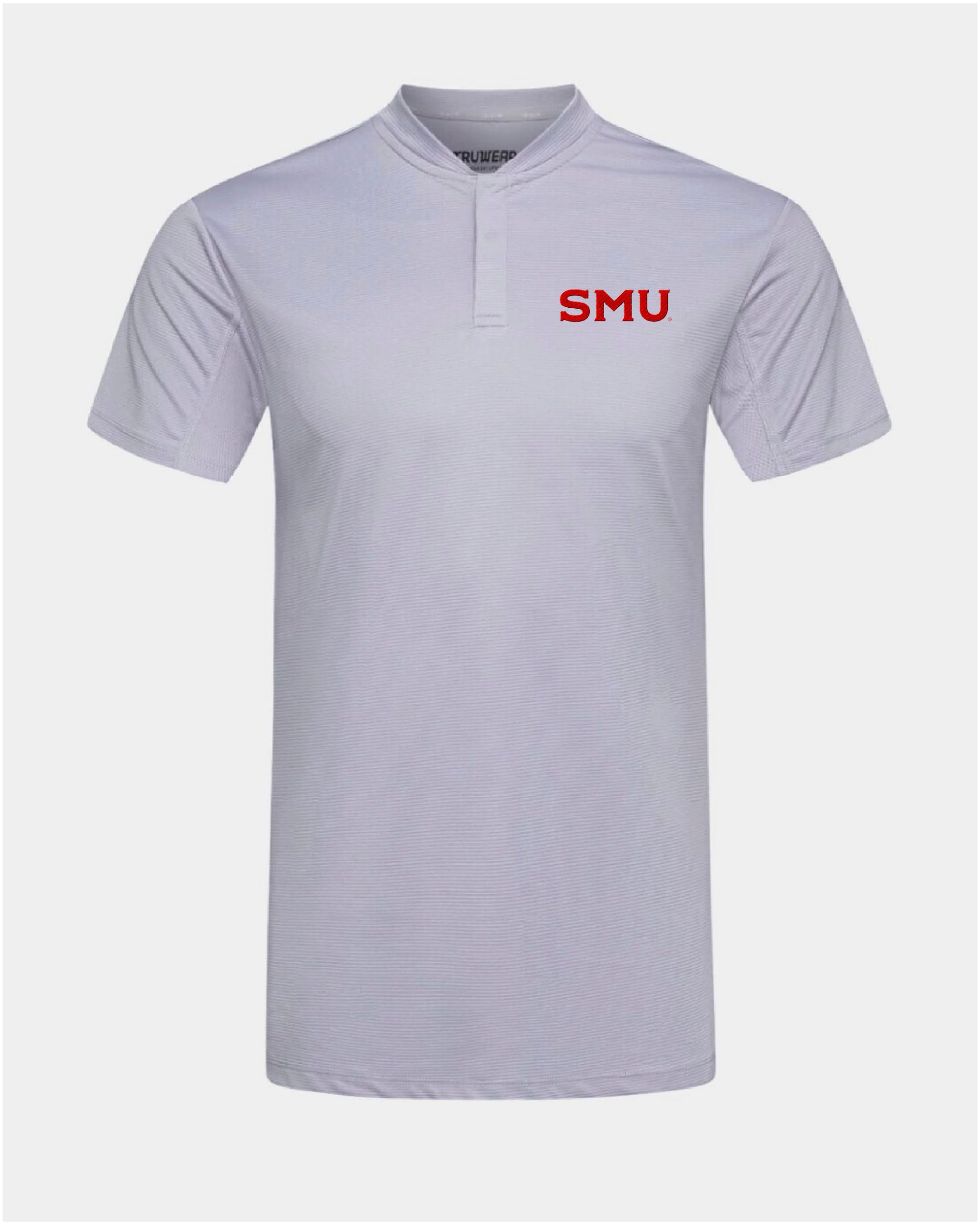 SMU Pinnacle 2.0 Polo Light Grey