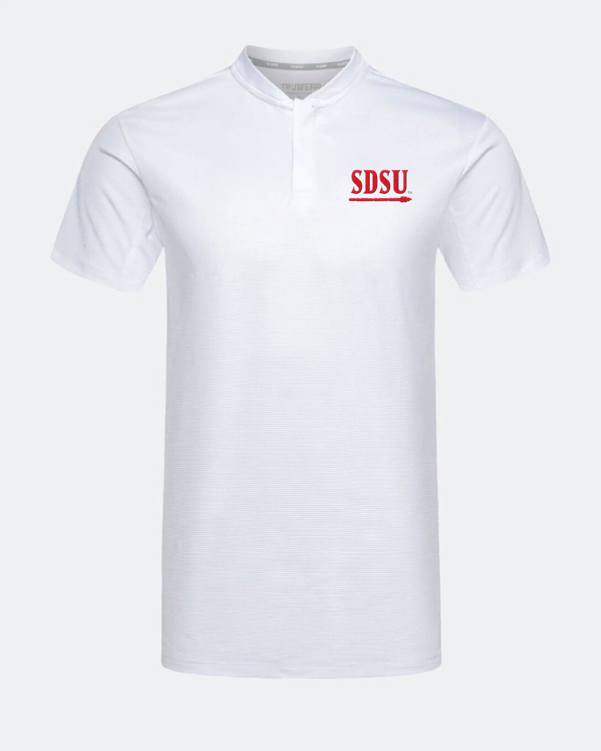 SDSU Pinnacle 2.0 Polo White