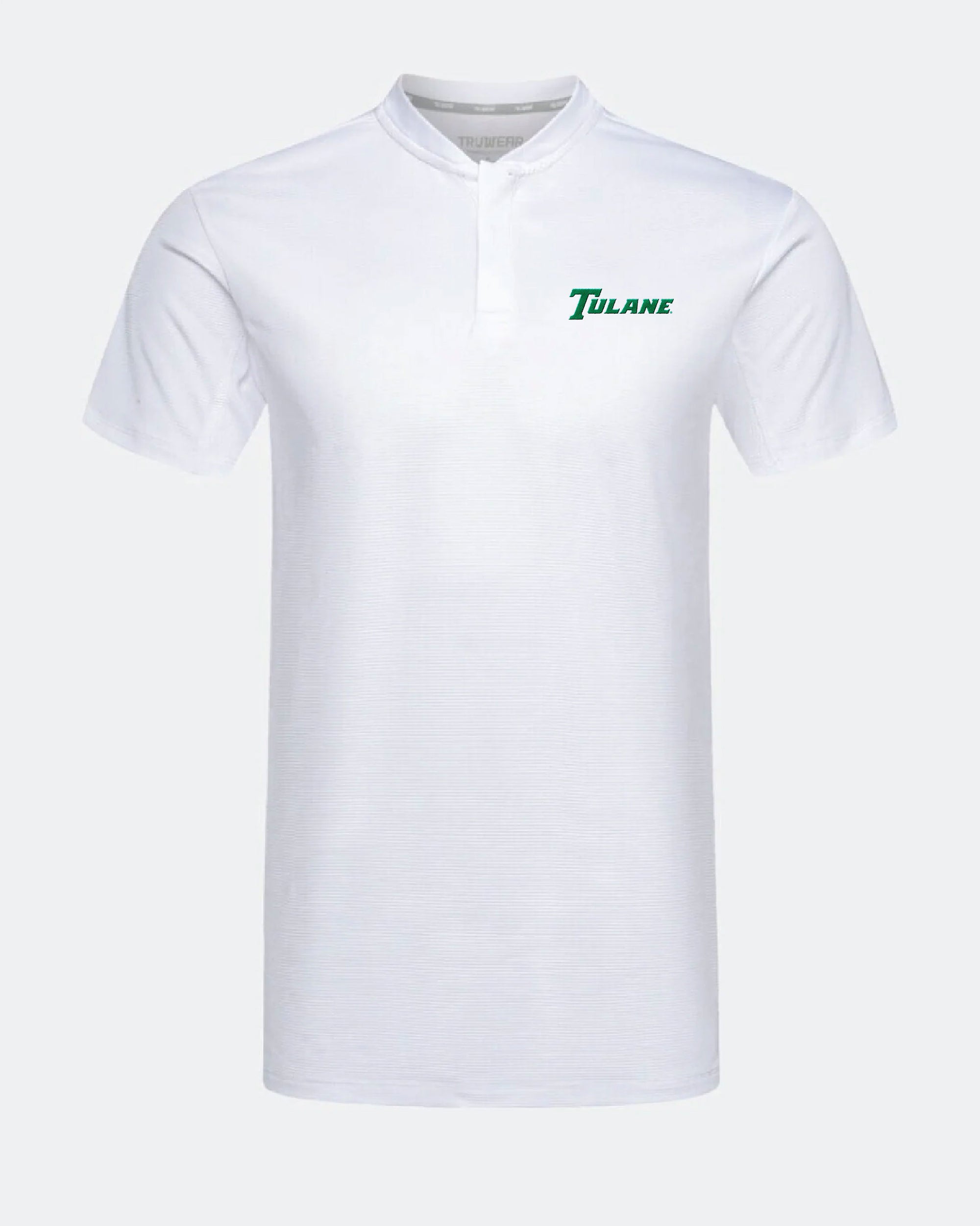 Tulane Pinnacle 2.0 White Polo