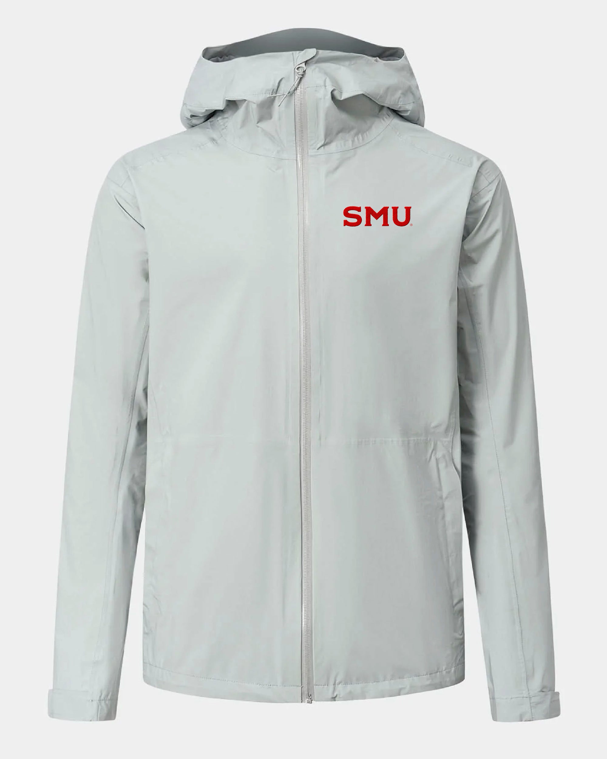 SMU Voyage Rain Jacket Light Grey