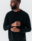 Meridian Black Crewneck - Black