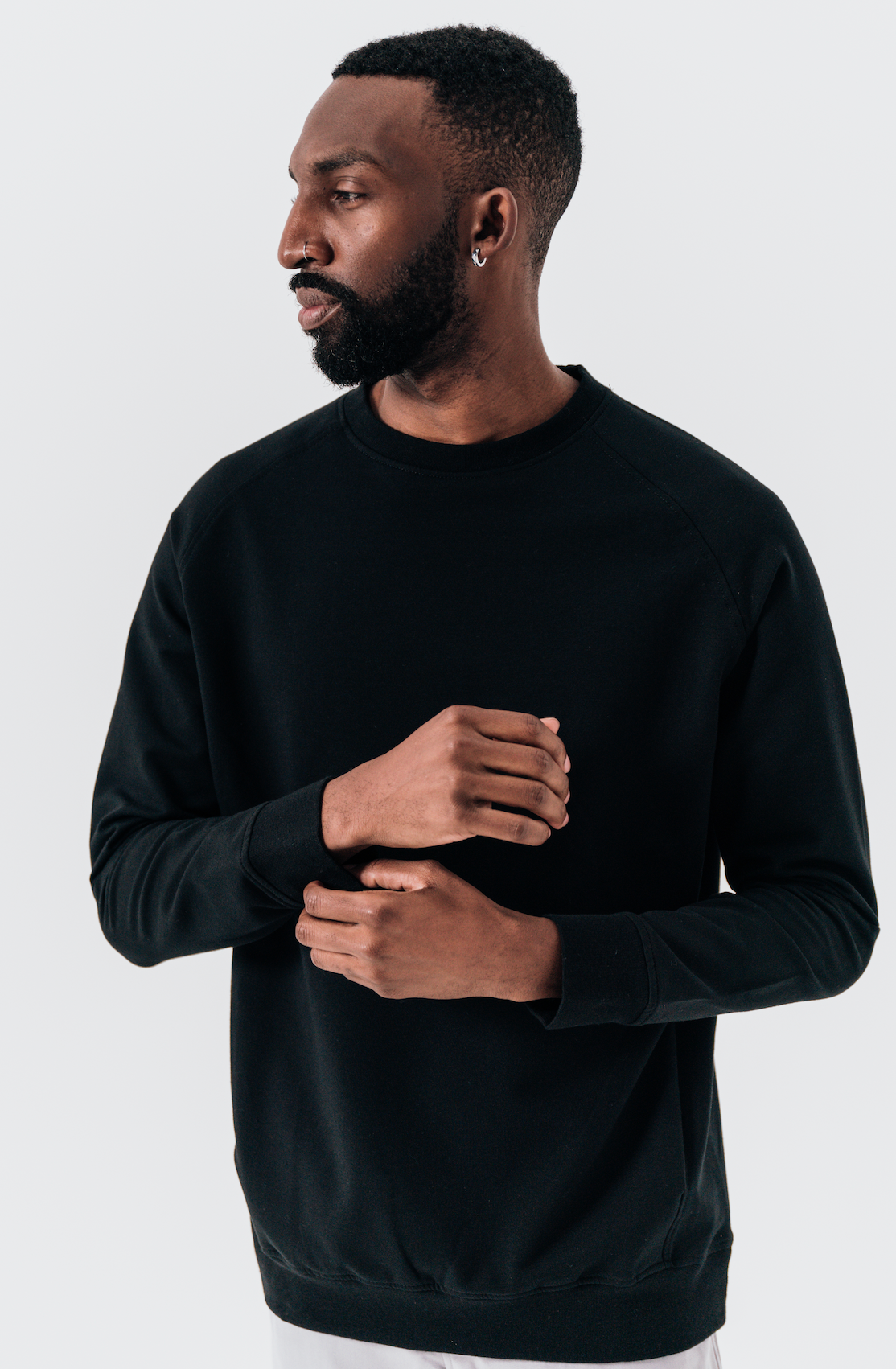 Meridian Black Crewneck