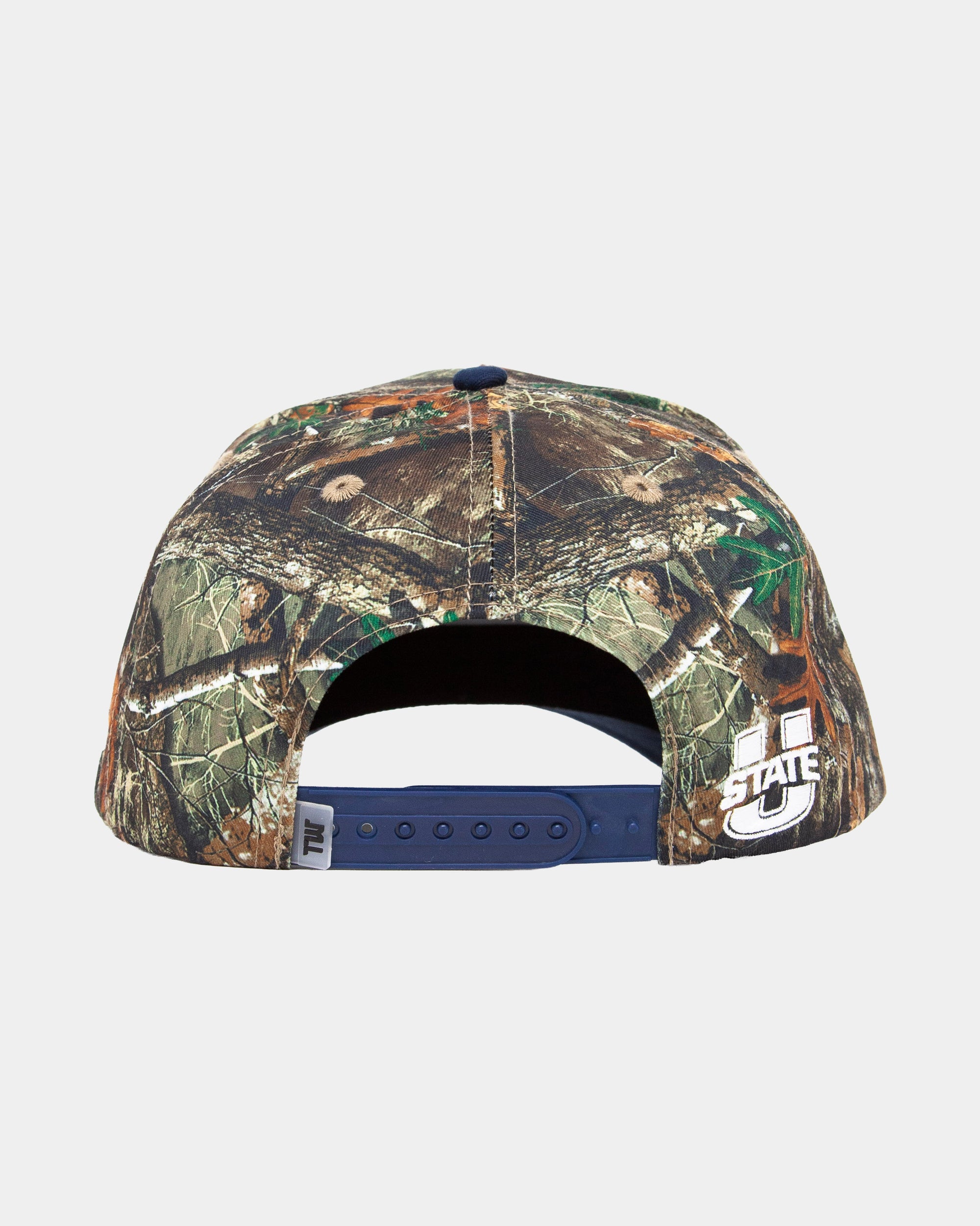 USU Big Blue Camo Hat