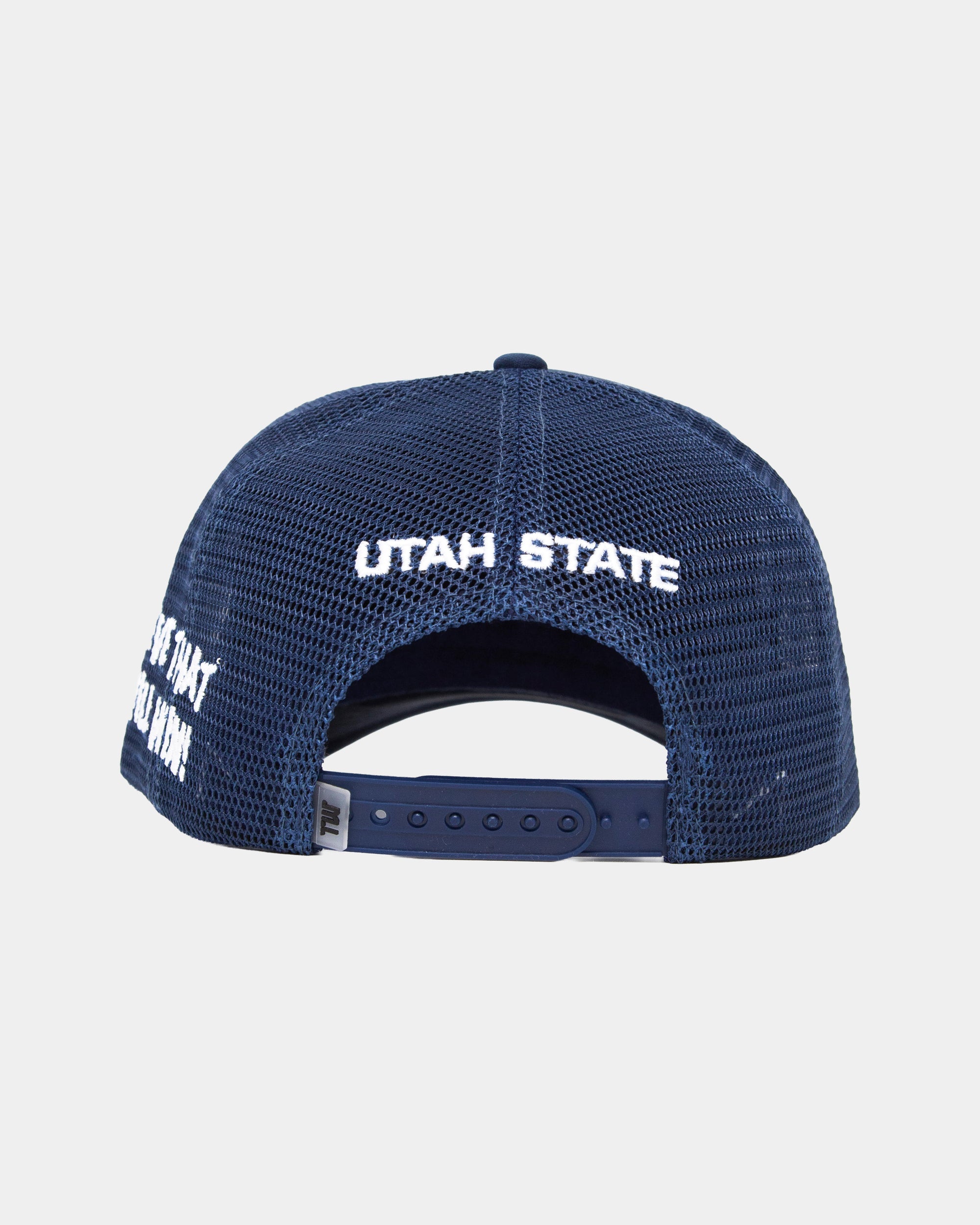 Foam Trucker Hat Navy Aggies Fight Song