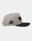 USU Fade Hat Natural and Houndstooth Aggies Arch