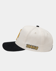 University of Idaho Cream Black Cord Brim Hat