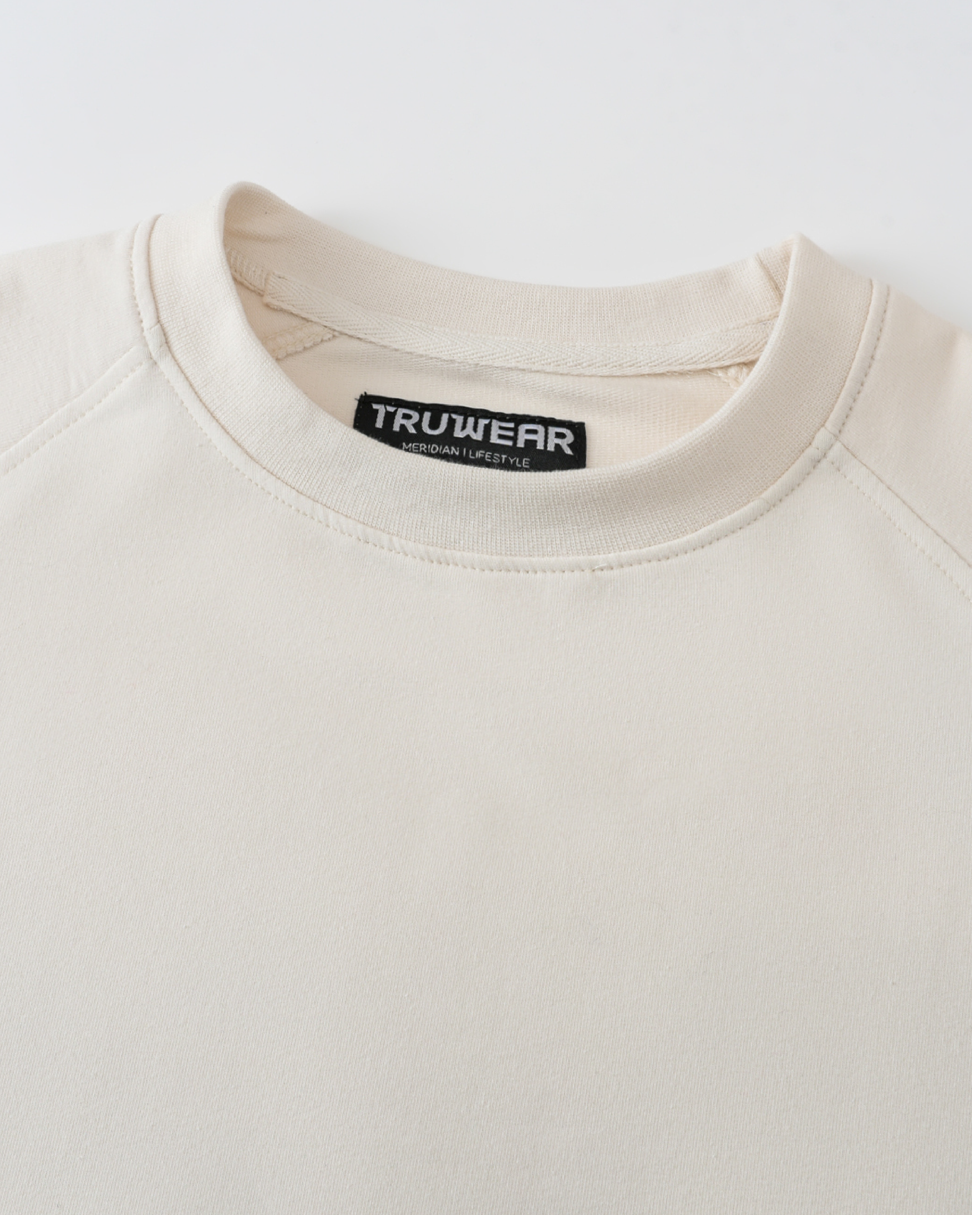 Meridian Ecru Crewneck - Ecru