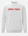 UTECH Meridian Heather Grey Crewneck