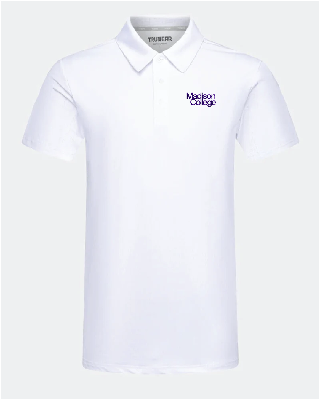 James Madison Crest 2.0 Polo White