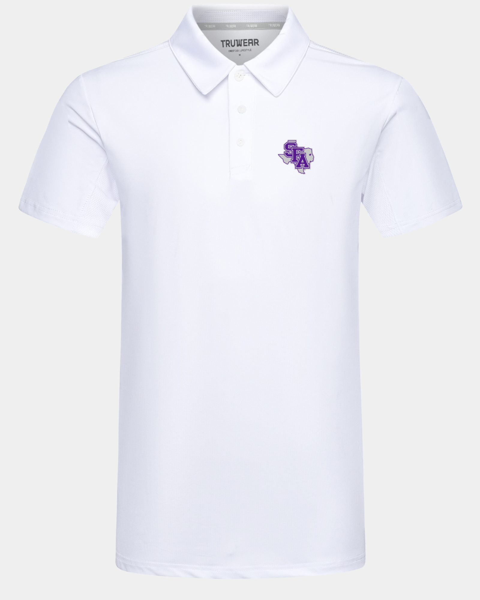 SFA Crest 2.0 Polo White